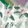 HIBISKUS wz. 2 / biały - single jersey z elastanem