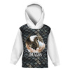 KID'S HOODIE (ALEX) - dragon gray - sewing set