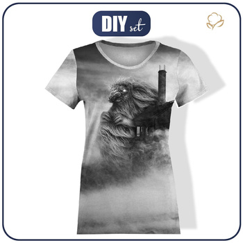 T-SHIRT DAMSKI - ZAWIEJEC - zestaw do uszycia M