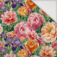 FLOWERS WZ. 73 - Woven Fabric for tablecloths