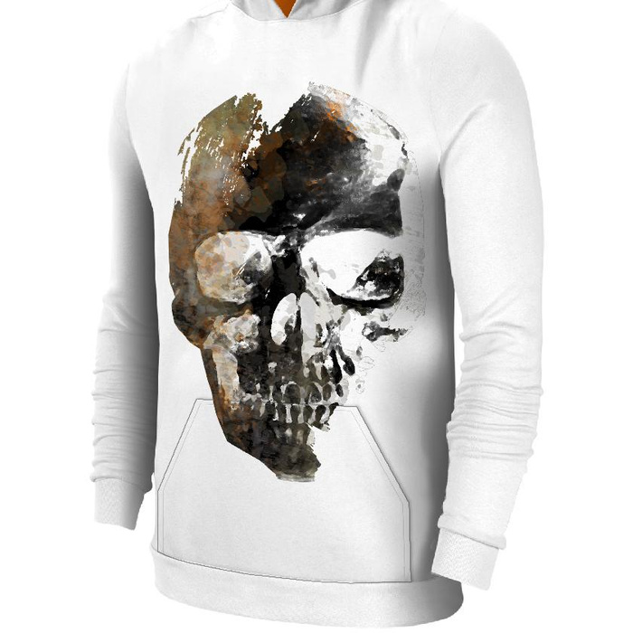 HERREN HOODIE (COLORADO) - SCHÄDEL Ms. 3 - Nähset M