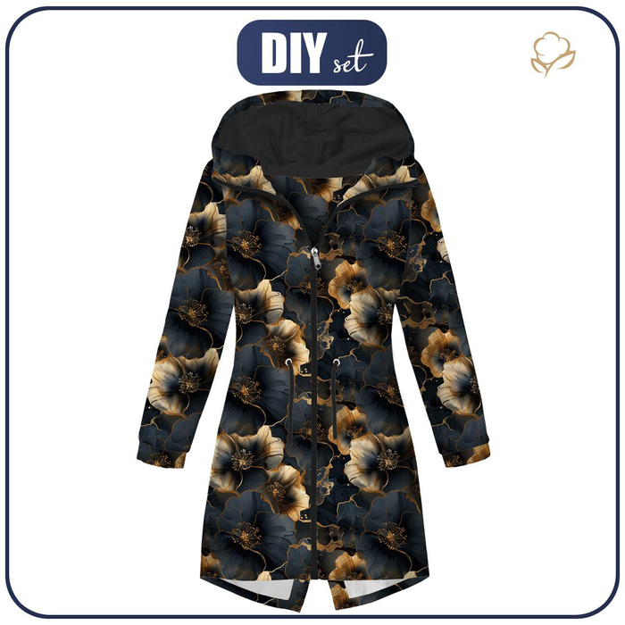 DAMENPARKA (ANNA) - AUTUMN FLOWERS WZ.20 - Softshell XL