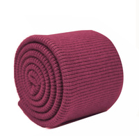 Elastic sweat in convex stripes SD - MAUVE (D-215)