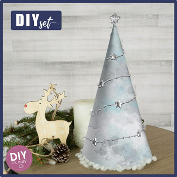 WEIHNACHTSBAUM - SCHNEESTURM (WINTER IN DER STADT) - DIY IT'S EASY