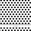 BIG DOTS / white - Cotton woven fabric