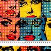 RETRO COMICS M.10 - Lycra 300g