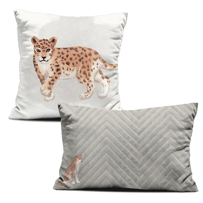 OZDOBNÉ POLŠTÁŘE - LEOPARD vz.1