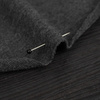 SCORCHED EARTH (black) / graphite - looped knit fabric