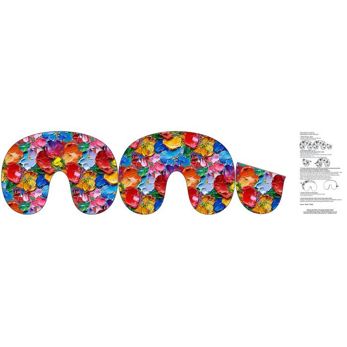 NECK PILLOW - ABSTRACTION wz.15 - sewing set