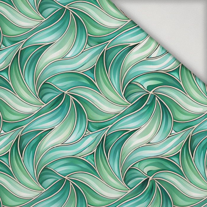 Stained Garden wz. 2 (FLOWERS) - Thermo lycra