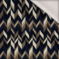 RETRO GEOMETRIC WZ. 18 - brushed knitwear with elastane ITY