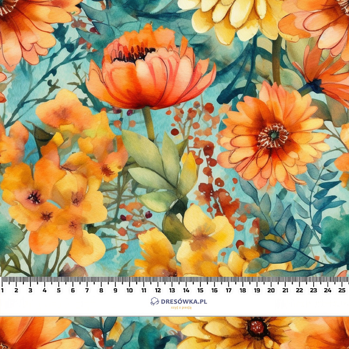 FLOWERS PAPAYA ORANGE WZ. 13 - Panama 220g