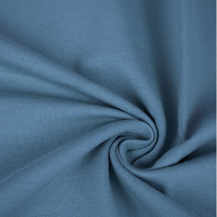 Silná teplákovina počesaná D300 - SLATE BLUE (M-03)