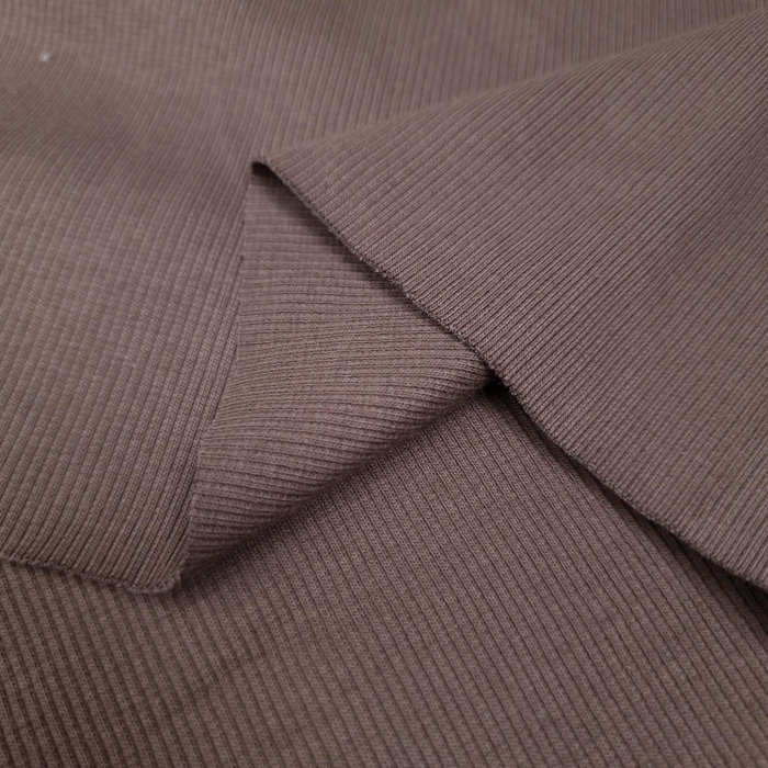 Ribbed knit fabric - ESPRESSO (D-246) 