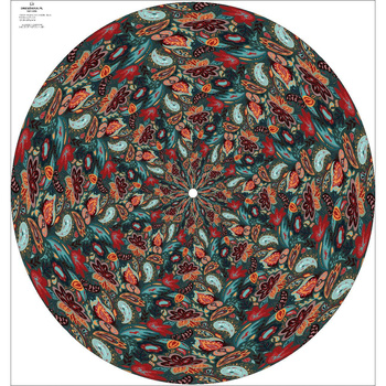 PASTEL FLOWERS PAT 2 - big circle skirt panel