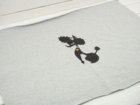 PUDEL "L" / melange hellgrau - Paneel, Sommersweat PE240