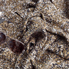 Viskózový krep - ABSTRACT ANIMAL PRINT / hnědý