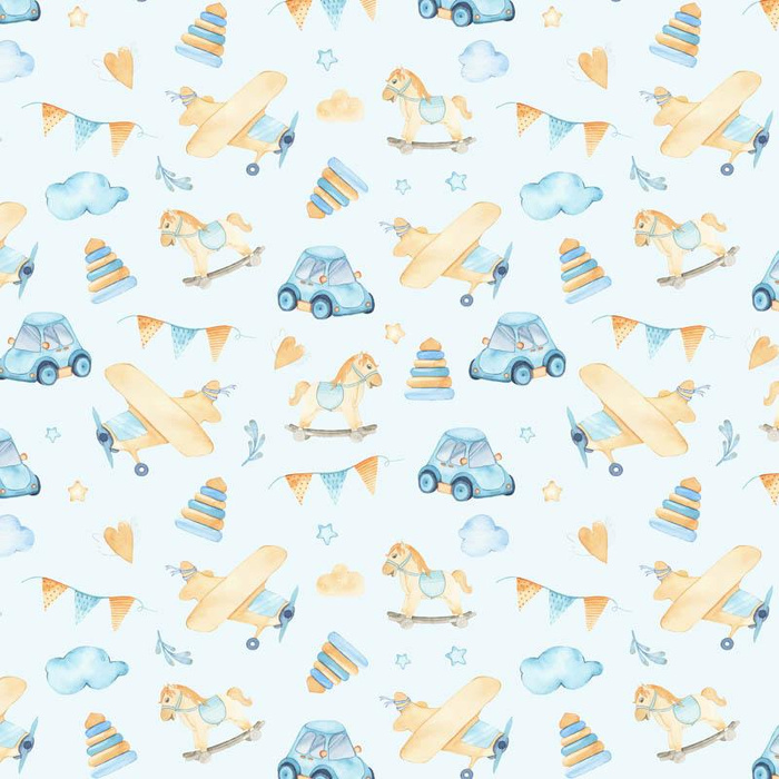 TOYS MIX pat. 2 (CHILDREN'S TOYS) - Waterproof woven fabric