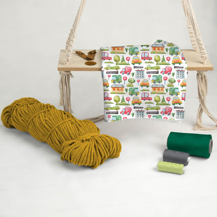 IN THE CITY PAT. 1 (CITY WORLD) - quick-drying woven fabric