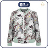 BOMBERKA DAMSKA (KAMA) - LUXE TROPICAL wz. 1 - zestaw do uszycia S