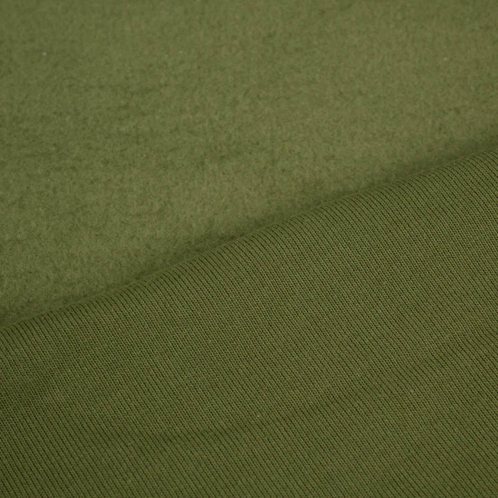 D-13 OLIWKOWY - gruba dresówka drapana D300