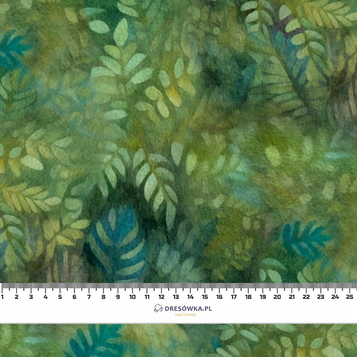 BOHO FOREST WZ. 2 - lekka dzianina drapana