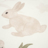 BEIGE BUNNIES (PASTEL BUNNIES) - Cotton woven fabric
