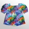 RAINBOW CLOUDS - Viscose jersey