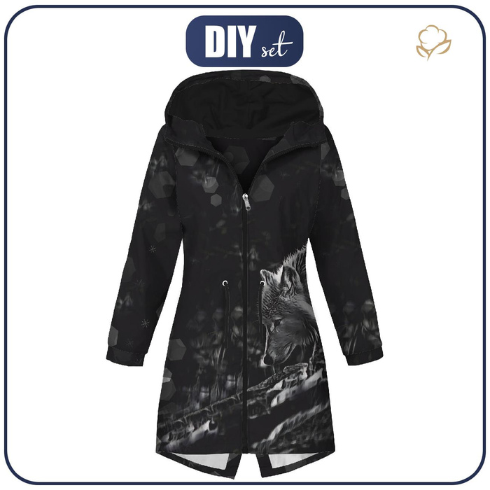 WOMEN'S PARKA (ANNA) - ARCTIC WOLF - sewing set M