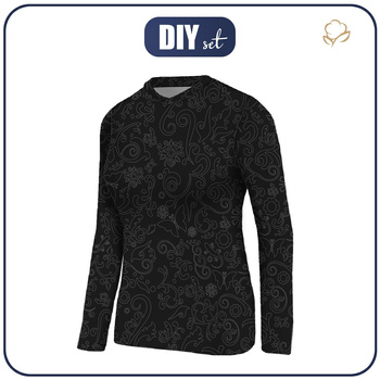 DAMEN THERMO BLUSE (PATTY) - ETNO / Kontur - Nähset L