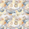 SPACE CUTIES pat. 13 (CUTIES IN THE SPACE) - Cotton woven fabric