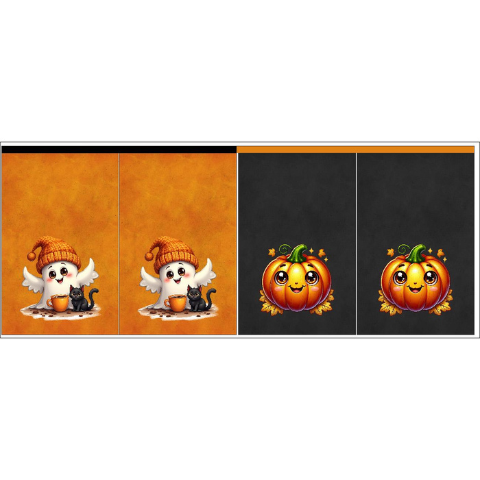 Gift pouches - HALLOWEEN 2- sewing set - SMALL