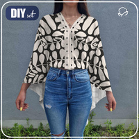 PAREO - LEAVES PAT.3 - sewing set