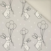 HAPPY BUNNY WZ. 7 - Polster- Velours