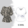 PAPER SEWING PATTERN - KIMONO BLOUSE