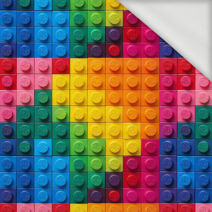 NEON BLOCKS WZ.1 - French Terry mit Elasthan