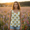 SUNFLOWERS wz. 2 - Polster- Velours