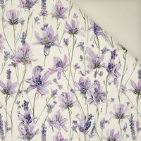 PASTEL FLOWERS WZ. 33 - Potahový velur