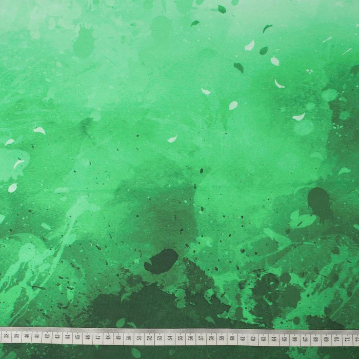 KLECKSE (grün) - Paneel Sommersweat 