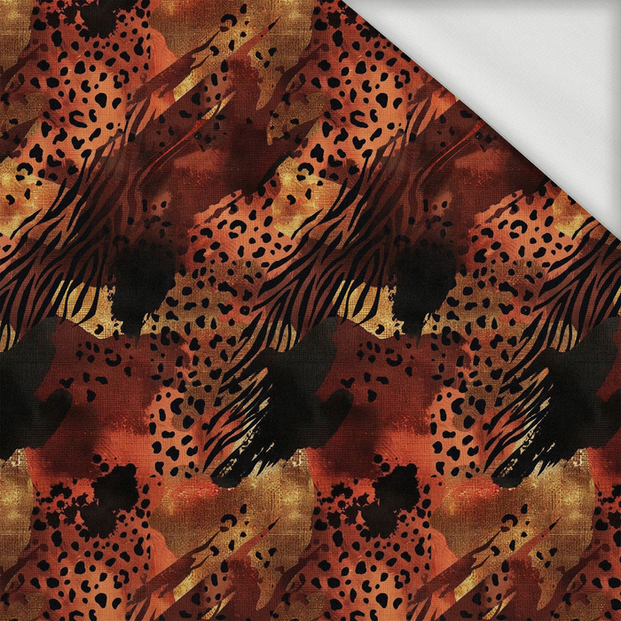 ANIMAL PATTERN WZ. 6 - teplákovina s elastanem ITY