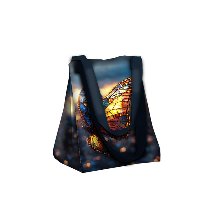 XL bag with in-bag pouch 2 in 1 - STAINED GLASS WZ.7 - sewing set