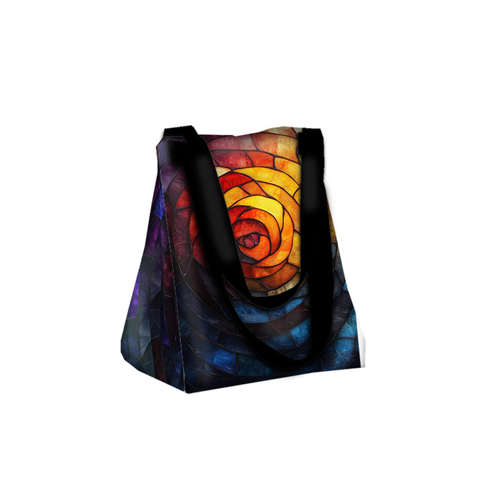 XL Tasche mit Utensilientasche 2 in 1 - STAINED GLASS WZ.3 - Nähset