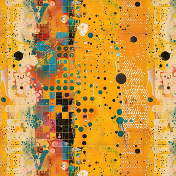 ABSTRACTION WZ.24- Polster- Velours