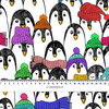 PENGUINS IN SCARVES - Viscose jersey