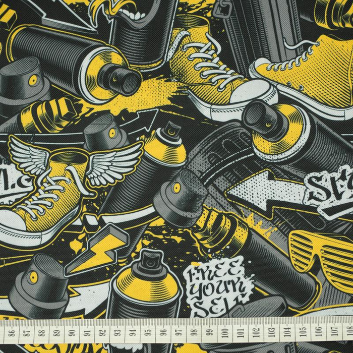 STREET STYLE PATT. NO. 3 - Waterproof woven fabric