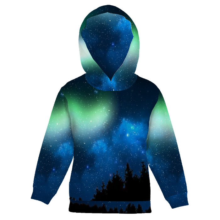 KINDER HOODIE (ALEX) - NIGHT SKY - Nähset (86/92) 