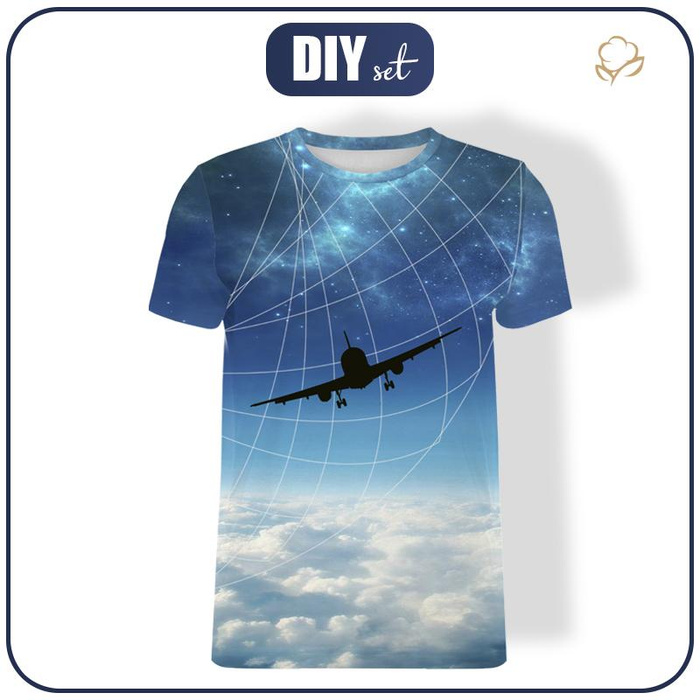 HERREN T-SHIRT - HIMMELREISE - Single Jersey XS
