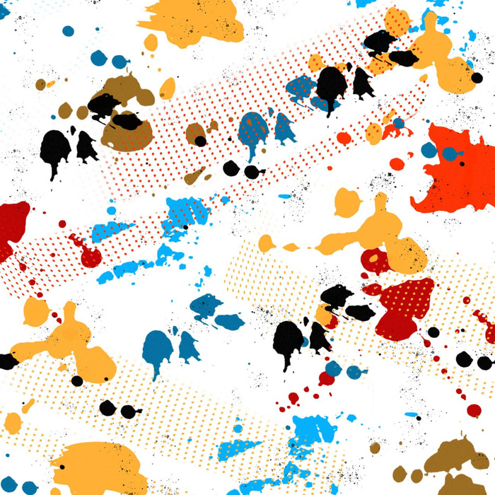 SPECKS (BEAR SPECKS) - panel (75cm x 80cm) lycra 300g