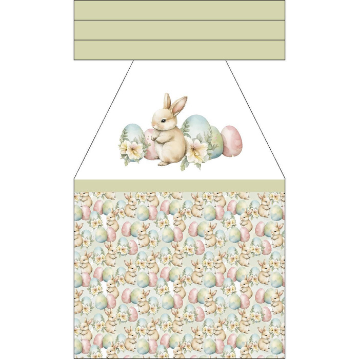 Zástěra - BUNNY EASTER VZ. 2 - Sada šití