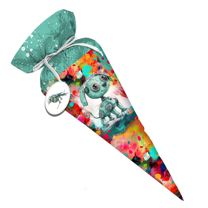 First Grade Candy Cone - DOG NEUTRON - small